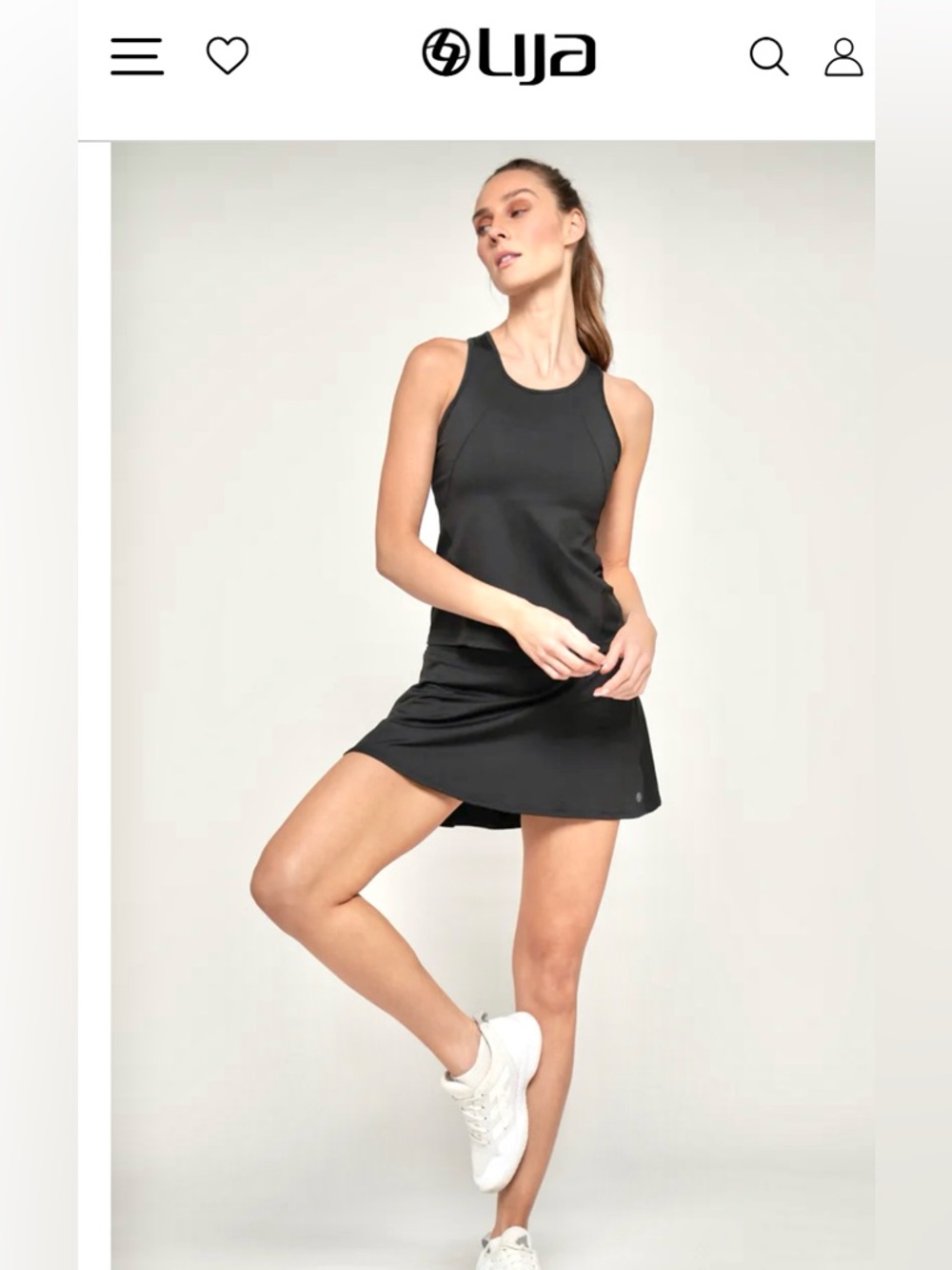Lija Women's Skort Skirt black
